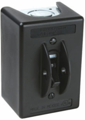 Three Pole Motor Controller, 30A, 20HP, 600VAC, Glass-Reinforced Thermoplastic