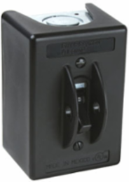 Three Pole Motor Controller, 30A, 20HP, 600VAC, Glass-Reinforced Thermoplastic