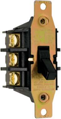 Manual Controller, Triple-Pole, 40A, 600V, Matte, Black, 1.753 Inch Depth