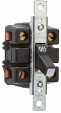 Manual Control Switch 2-Pole 60A 600V, 1.74 Inch Width, NEMA 3R Enclosure