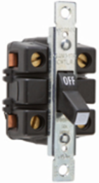 Manual Control Switch 2-Pole 60A 600V, 1.74 Inch Width, NEMA 3R Enclosure