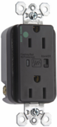 Hospital Grade Surge Protective Duplex Receptacle 15A 125V Brown