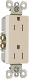 NAFTA-Compliant TradeMaster Tamper-Resistant Receptacle 15A 125V Light Almond