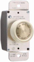 Rotary Fan Speed Control 1.5A 4-Speed Ivory