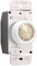 Rotary Fan Speed Control 1.5A 4-Speed, White