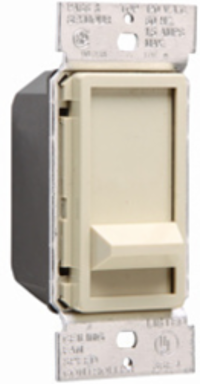 Wide Slide Fan Speed Control - 1.5A, Ivory, Matte Finish