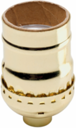Metal Shell Keyless Lampholder, Medium Base, UL Listed