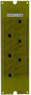 6-Port Cat 6 Patch Panel, Custom MDU Mount, 1.75 Inch Height, RoHS Compliant