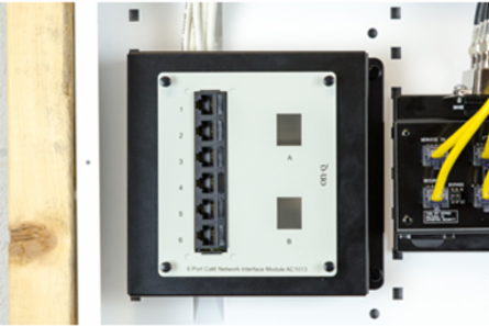 6-Port Cat 5e Network Interface Module AC1012