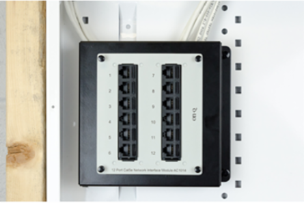 12-Port Cat 6 Network Interface Module AC1015