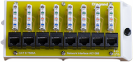 8 Port Cat6 Network Interface Module AC1068
