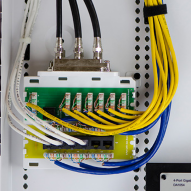 Trio Combo Module with Cat6 Data CO1166