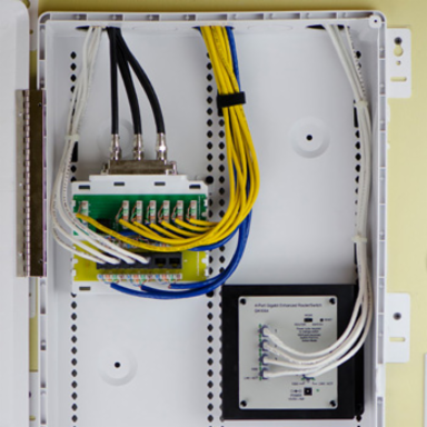 Trio Combo Module with Cat6 Data CO1166