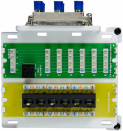Trio Combo Module with Cat6 Data CO1166