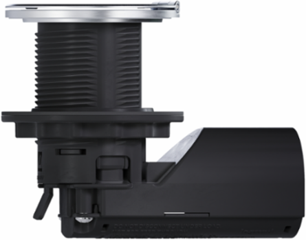 Kitchen Countertop Outlet, 15A, Matte Black