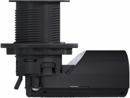 Kitchen Countertop Outlet, 15A, Matte Black