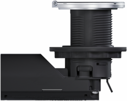 Kitchen Countertop Outlet, 15A, Matte Black