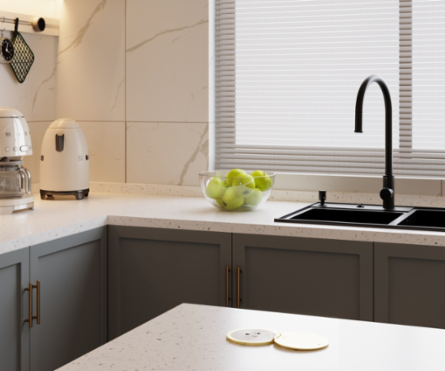 Kitchen Countertop Outlet, 20A, Matte White