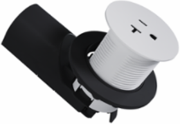 Kitchen Countertop Outlet, 20A, Matte White