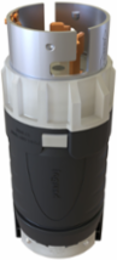 TurnLok® 50A California Style 125/250V 3-Pole 4-Wire Locking Plug