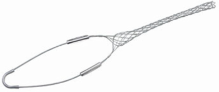 Flexcor® Standard Duty Closed Mesh Support Grip, 1.50-1.74 Inch Cable Diameter, 12 Inch Bale Length, 18 Inch Mesh Length