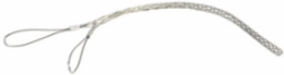 Flexcor Support Grips Heavy Duty, Double-Eye, 1.25-1.49 Inch Cable Diameter, 10 Inch Bale Length, 31 Inch Mesh Length
