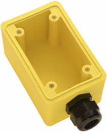 Watertight Deep Back Box, 3/4 Inch NPT Opening, Thermoplastic Construction
