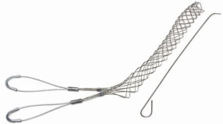 Flexcor Support Grips Standard Duty, 0.50-0.61 Inch Cable Diameter, 770 lbs Break Strength, Bale Length 4 Inch, Mesh Length 11 Inch