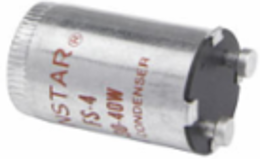 Fluorescent Starter 2 Pins 13-40 Watt 0.84 Inch Width 1.5 Inch Height