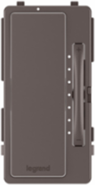 radiant® Interchangeable Face Cover for Multi-Location Master Dimmer, Brown