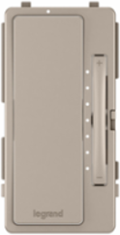 radiant® Interchangeable Face Cover for Multi-Location Master Dimmer, Nickel