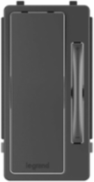 radiant® Interchangeable Face Cover for Multi-Location Remote Dimmer, Black