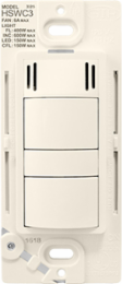 Humidity Based Fan Control, Light Almond, Matte Finish