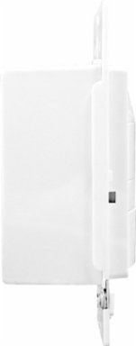 Humidity Based Fan Control, White with Moisture-Sensing Technology