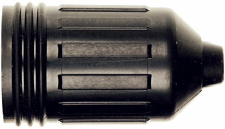 Weatherproof Boot Plug, 15A Turnlok , Black