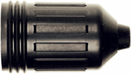 Weatherproof Boot Plug, 15A Turnlok , Black