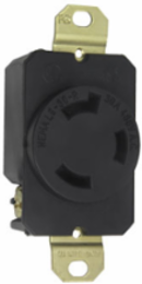 30A NEMA L830 Single Receptacle 3-Wire 480V, 1.61 Inch Width