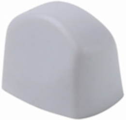 LS Series Replacement Knob, White - Matte Finish, Ergonomic Design