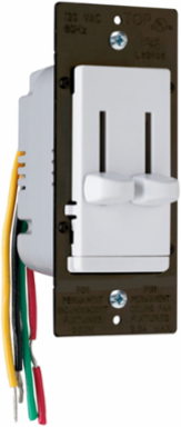 LS Series 3-Speed Fan Speed Control and Dimmer, White