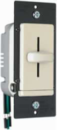 LS Series Fan Speed Control, 4-Speed, 1.6A, 1.74 Inch Width, Light Almond