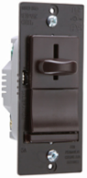 LS Series 3-Speed Fan Speed Control - Brown, 5A, Impact-Resistant Housing