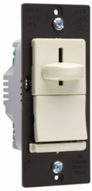 LS Series Fan Speed Control, 3-Speed, White, 1.28 Inch Depth, 4.185 Inch Height