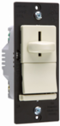 LS Series Fan Speed Control, 3-Speed, White, 1.28 Inch Depth, 4.185 Inch Height