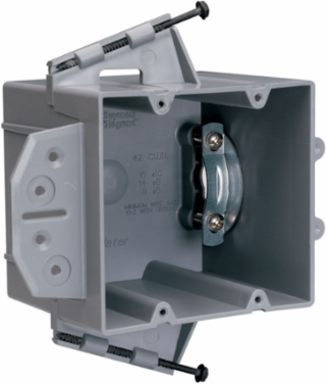 Range and Dryer Box, 4 Inch Depth, 3.75 Inch Length, Gray, UL Listed