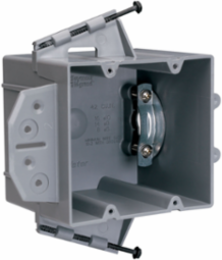 Range and Dryer Box, 4 Inch Depth, 3.75 Inch Length, Gray, UL Listed