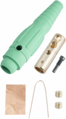 Series 18 In-Line Connectors, 6.8 Inch Length, Accepts #6 to 4/0 Wire