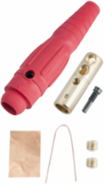 Series 18 In-Line Connectors Female, Red, 6.8 Inch Length