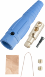 Series 18 In-Line Connectors, 6.875 Inch, Accepts #6 to 4/0 Wire