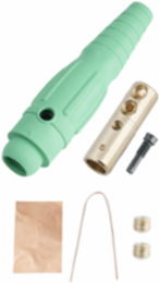 Series 18 In-Line Connectors, 6.8 Inch Length, Green, Accepts #6-4/0 Wire