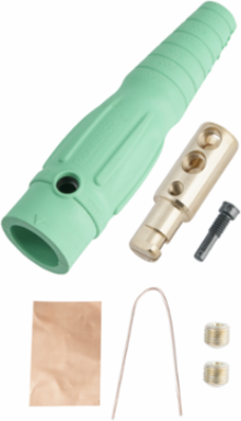Series 18 In-Line Connectors, 6.875 Inch, Accepts #6 to 4/0 Size Wire